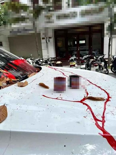 Số khác có tâm hơn tiết lộ dùng dầu tẩy là có thể xử được vết bẩn bị tạt sơn này.