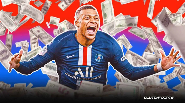 Theo Celebritynetworth, giá trị tài sản ròng của Kylian Mbappe hiện ở mức 150 triệu USD, thuộc top những cầu thủ bóng đá có thu nhập cao nhất thế giới. Ảnh: Clutchpoint