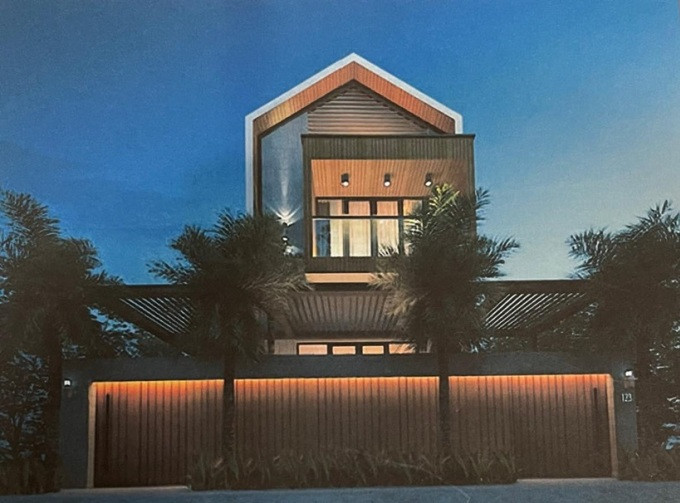 Mới đây, Thuý Diễm hào hứng tiết lộ về căn nhà mới đang hoàn thiện. Chốn lui về của vợ chồng Thuý Diễm - Lương Thế Thành có diện tích 200 m2, ở thành phố Thủ Đức. Ảnh: FBNV