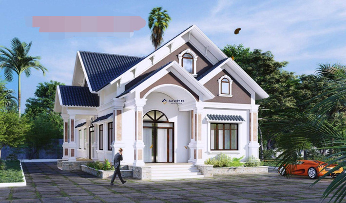 Nhà cấp 4 gác lửng được dánh giá cao bởi hình thức độc đáo, giúp ăn gian diện tích sử dụng. Ảnh: Âu Việt FS
