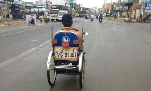 Cùng thư giãn với loạt ảnh vui giao thông.