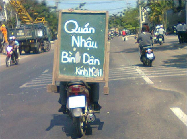 Quán nhậu di động?