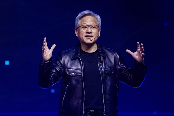 Vai trò quan trọng của Nvidia trong sự bùng nổ AI đã khiến giá trị của công ty tăng gấp 3 lần trong năm 2023. Ngày nay, giá trị vốn hóa thị trường của Nvidia gần 1.000 tỷ USD. Ảnh: Getty