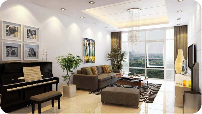 Bức ảnh hiếm hoi Hà Anh Tuấn khoe nội thất căn nhà. Ảnh: Vietnamnet
