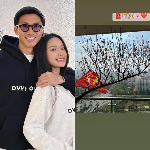 View cực đỉnh từ nhà Đoàn Văn Hậu nhìn ra. Ảnh: FBNV