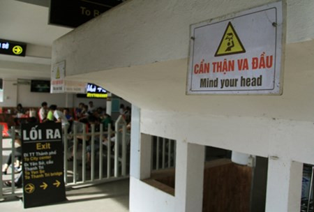 Những lời nhắc nhở ý nghĩa, thể hiện trách nhiệm, dịch vụ chuyên nghiệp của bến xe.
