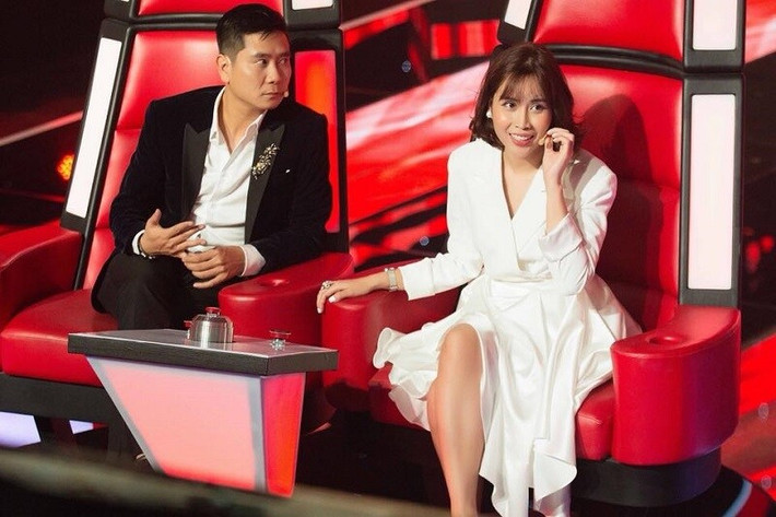 Từ lâu, Hồ Hoài Anh - Lưu Hương Giang trở thành 2 gương mặt được nhiều gameshow yêu thích. Cặp đôi xuất hiện dày đặc trên truyền hình với vai trò giám khảo hay giám đốc sản xuất âm nhạc. Ảnh: Báo giao thông