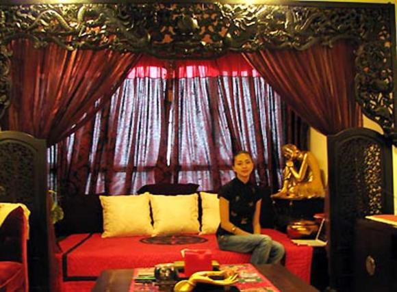 Nữ diễn viên sở hữu căn biệt thự rộng rãi, đậm chất thiền ngay trung tâm Tp HCM, được giới bất động sản định giá gần trăm tỷ đồng. Ảnh: Ngoisao
