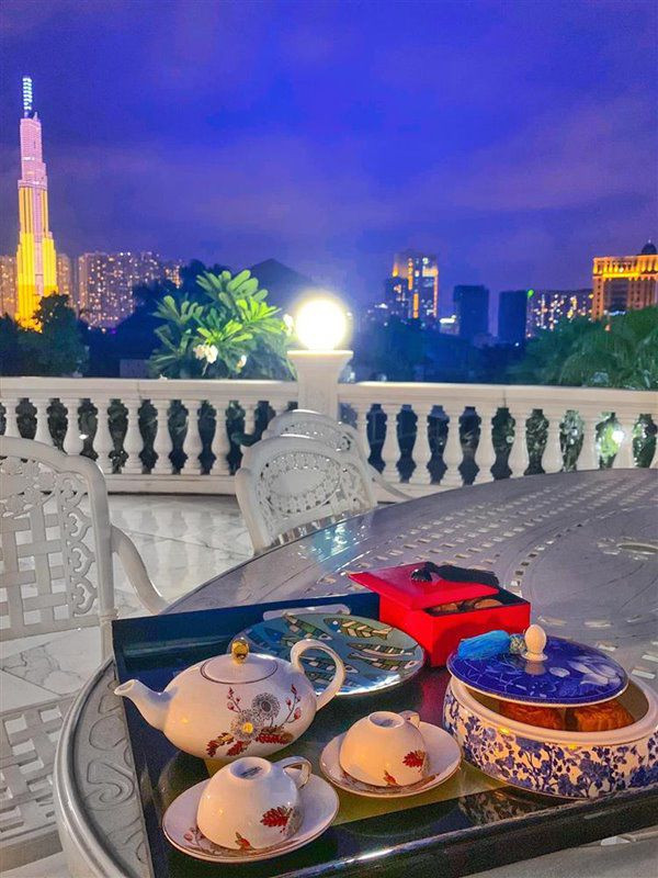 Biệt thự của Lan Khuê và chồng đại gia còn có một phòng chiếu phim và nhiều tiện ích khác như phòng gym, bể bơi...Ảnh: FBNV
