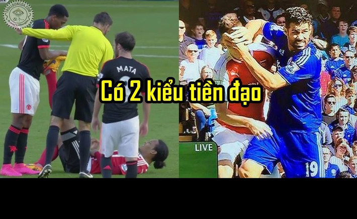 Tại vòng 6 Premier League 2015/2016, đã có sự so sánh nhân cách đạo đức giữa Martial của Man United với Diego Costa của Chelsea. Dù thi đấu ở vị trí tiền đạo cắm nhưng hai cầu thủ này đã có cách hành xử hoàn toàn khác nhau đối với các hậu vệ đối phương.
