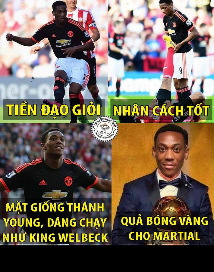 Với cú đúp ghi được vào lưới của Southampton, Martial có sự khởi đầu hoàn hảo tại Man United và với những gì đang thể hiện, nhiều NHM Man United đang hy vọng cầu thủ này sẽ giành được quả bóng vàng.