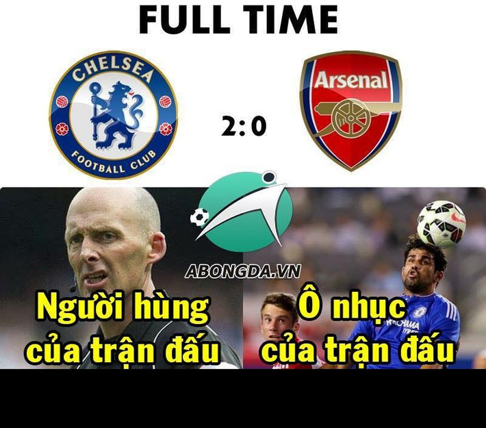 Trận đấu tâm điểm vòng 6 Premier League 2015/2016 là cuộc đối đầu giữa Chelsea và Arsenal. Nhiều người nói rằng cuộc đối đầu này là sân khấu kịch, còn Costa là kịch sĩ thành công nhất trên sân khấu đó.
