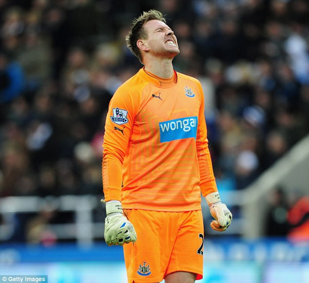 Đứng trong khung thành của đội hình tệ nhất vòng 14 Premier League 2015/2016 là thủ thành Rob Elliot của CLB Newcastle. Trong trận gặp Crystal Palace chính sai lầm của mình mà thủ môn Elliot phải vào lưới nhặt bóng tới 5 lần. ừ đầu mùa, Rob Elliot để thủng lưới trung bình 2,17 bàn mỗi trận.