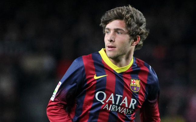 Sergi Roberto cũng là một tài năng trẻ được đôn lên từ lò đào tạo La Masia của Barca.