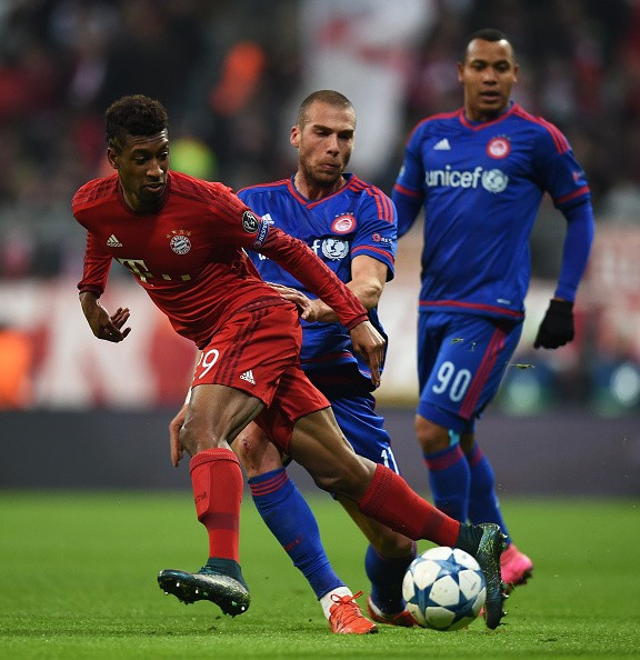 Kingsley Coman (Bayern Munich) tiếp tục có trận đấu thăng hoa cùng Bayern Munich. Tài năng trẻ 19 tuổi người Pháp góp phần vào chiến thắng 4-0 của “Hùm xám” trước Olympiacos bằng 1 bàn thắng, 1 đường kiến tạo.