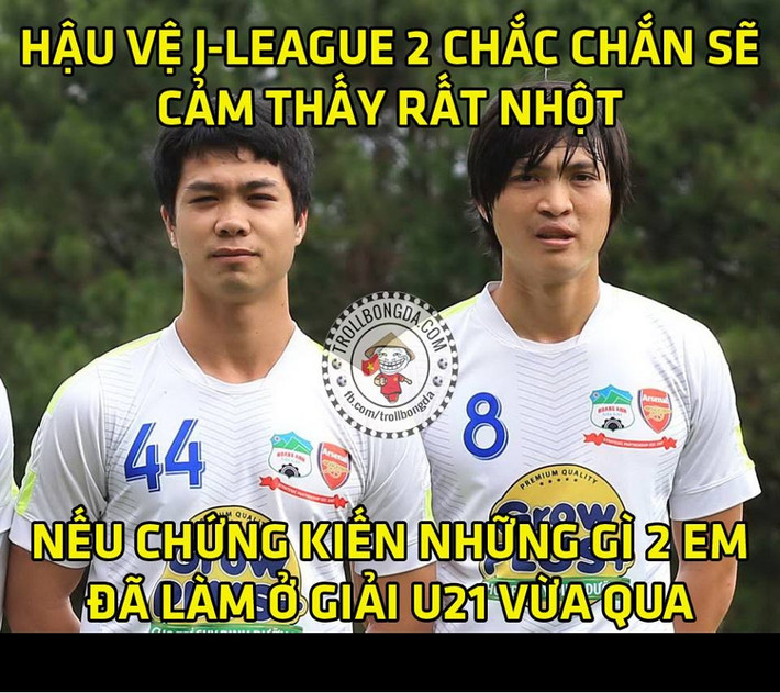 Công Phượng và Tuấn Anh gửi lời đe dọa đến tất cả các hàng phòng ngự tại J.League 2 giải đấu mà hai ngôi sao này sắp thi đấu.