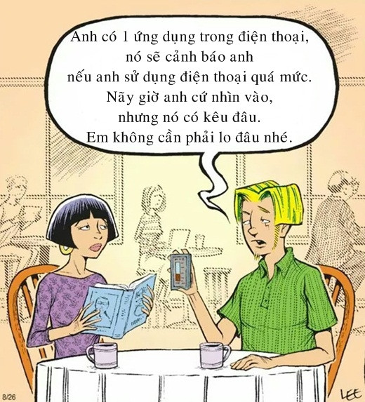 Cai nghiện công nghệ quả thực rất khó.
