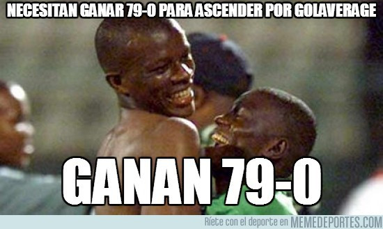 Năm 2013, lại một trận đấu có tỷ số không tưởng nữa được diễn ra khi Plateau United Feeders của Nigeria gặp Akurba. Trong hiệp 1, Plateau United Feeders của Nigeria đã ghi được 7 bàn vào lưới của Akurba. Nhưng hiệp hai, đội bóng của Nigeria còn làm được gấp 10 lần như thế khi liên tiếp ghi 72 bàn thắng nữa vào lưới đội bạn. Trận đấu kết thúc với tỷ số 79-0.