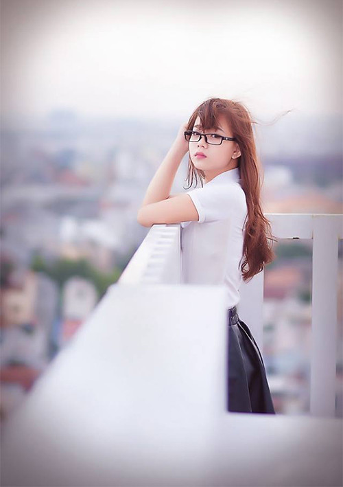 Mỹ Hạnh có quan niệm sống: 'Không từ bỏ bản thân, đi lên bằng sự cố gắng và nỗ lực của chính mình'.
