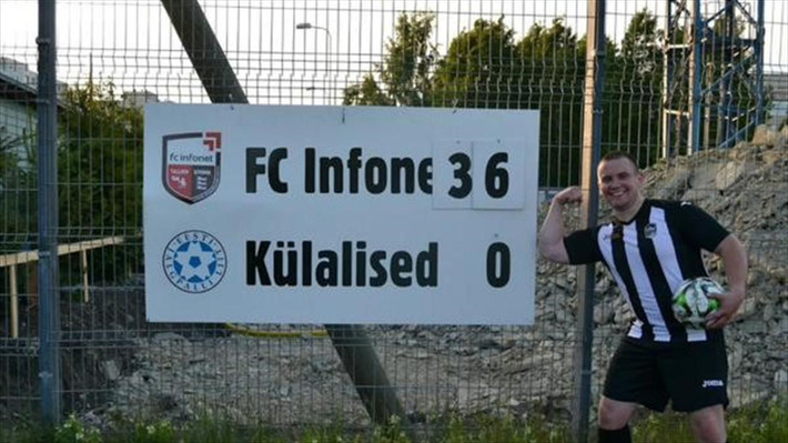 Tallinna Infonet 36-0 Virtsu Jalgpalliklubi (2015). Đây cũng là một trận đấu ở cúp QG Estonia, chiến thắng quá cách biệt của Tallinna Infonet và Paide Linnameeskond cho thấy bóng đá Estonia đang tồn tại một vấn đề là khoảng cách giữa một số đội bóng rất chênh lệch.