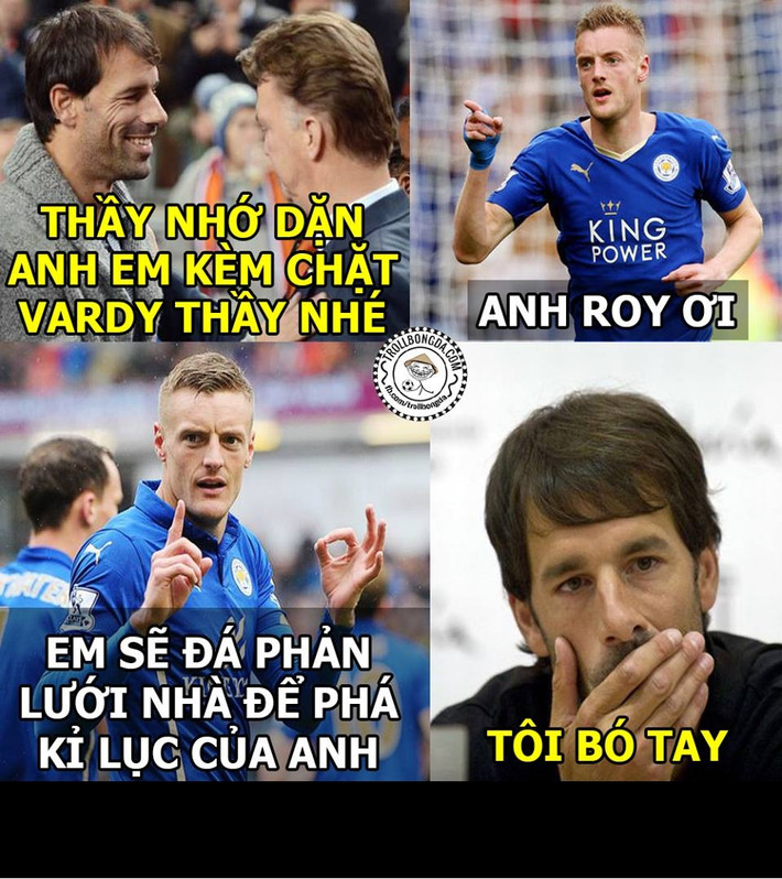 Dù đã rất cố gắng nhưng Van Nisterooy vẫn không ngăn cản được Jamie Vardy xóa bỏ kỉ lục mà mình đang nắm giữ.