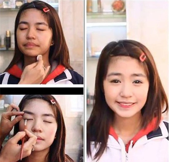 Những bức ảnh mặt mộc gây 'kinh ngạc' với nhiều người của Mẫn Tiên
