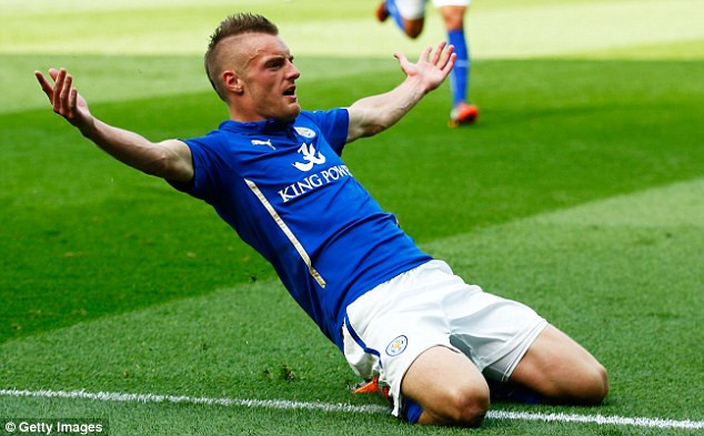 Chính Jamie Vardy là nhân tố chính giúp đội bóng nghèo Leicester City bay cao tại giải Ngoại hạng Anh.