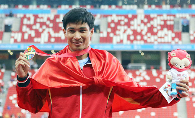 Thượng úy Nguyễn Văn Lai đã giành được HCV tại nội dung chạy 5000m tại SEA Games 28. Hơn thế nữa, chính "anh nuôi" Văn Lai đã phá kỷ lục ở nội dung này đã tồn tại 22 năm.