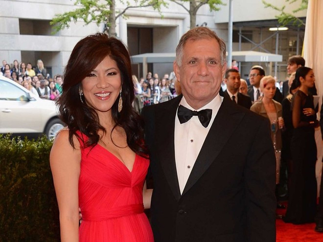 Julie Chen, phu nhân Les Moonves, chủ tịch kiêm CEO tại CBS, là người dẫn chương trình lâu năm của show truyền hình trên CBS, Big Brother. Cô và cũng là người đồng dẫn trên show The Talk.