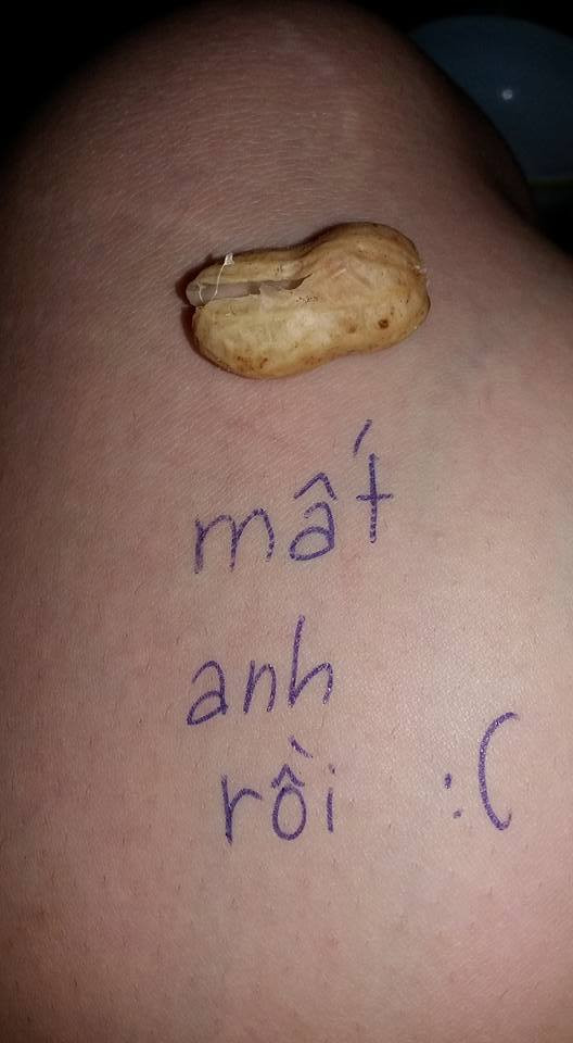 "Lạc mất anh rồi".