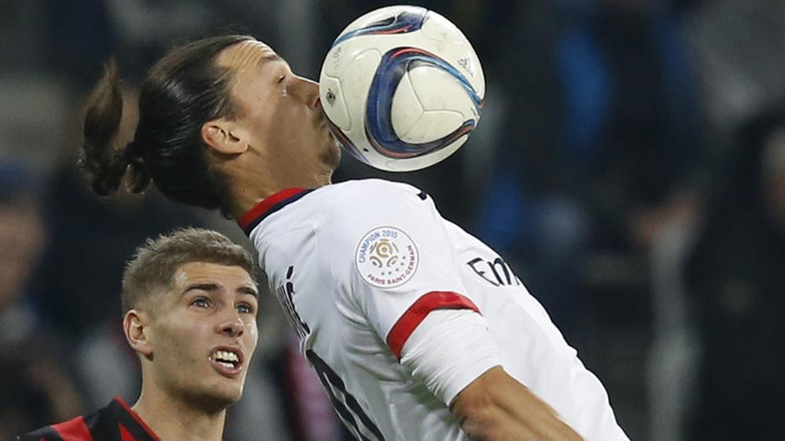 Zlatan Ibrahimovich (PSG).