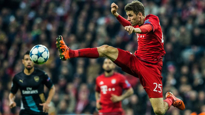 Thomas Muller (Bayern Munich).