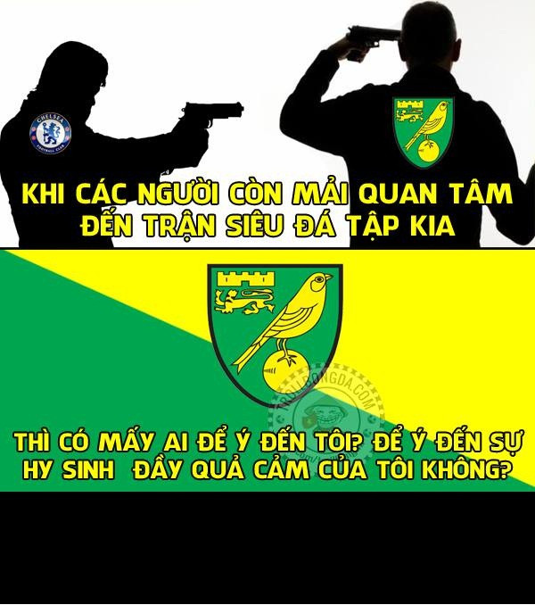 Để cứu Chelsea khỏi một trận thua nữa đó là sự hy sinh quên mình của Norwich. Đối thủ đã nhẫn nhịn để giúp Chelsea được nở nụ cười.