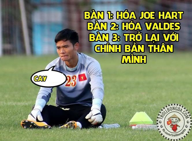 Tâm trạng của Nguyên Mạnh sau khi để lọt lưới 3 bàn trong trận đấu với ĐT Thái Lan.