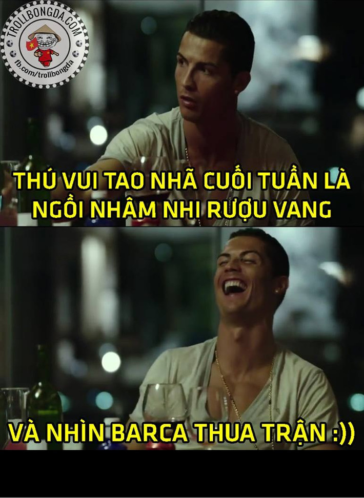 Thú vui của Cris Ronaldo mỗi cuối tuần.