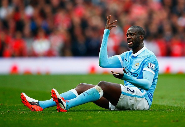 Yaya Toure (Man United 0-0 Man City): Toure được kì vọng sẽ làm nên điều khác biệt nơi tuyến tiền vệ của Man City nhưng cầu thủ người Bờ Biển Ngà này không thực sự chứng tỏ được tư chất thủ lĩnh của mình. Quá thất vọng với màn trình diễn của Toure, HLV Pellegrini đã quyết định rút cầu thủ này ra khi trận đấu còn 15 phút nữa.