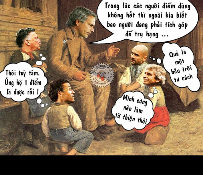 Bài diễn thuyết của "người đặc biệt" Mourinho khiến nhiều đồng nghiệp mủi lòng.