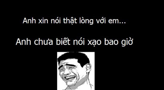 Câu nói của miệng của các chàng ngày cá tháng tư.