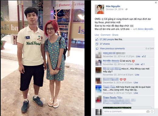 Nhưng sau tất cả những chứng cứ được đưa ra, "người trong cuộc" vẫn lên tiếng phủ nhận về thông tin họ đang yêu nhau. Cụ thể, Công Phượng khi tâm sự với người thầy cũ của mình tại Nghệ An đã nói rằng anh với ca sĩ Hòa Minzy chỉ dừng lại ở tình cảm bạn bè.