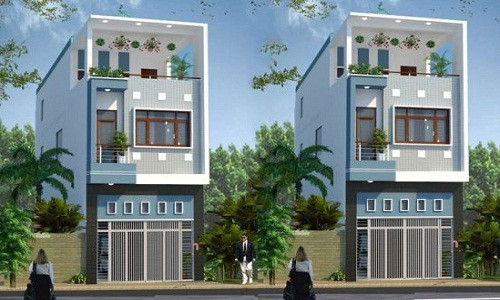 Màu sắc trẻ trung là một góc nhìn thu hút được nhiều người xem. Ảnh: Thietkethicongnhadep.