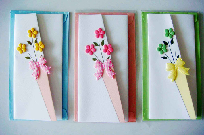Tấm thiệp handmade ngày càng phổ biến và trở thành quà tặng 20/11 được yêu thích. Ảnh: Wordpress.