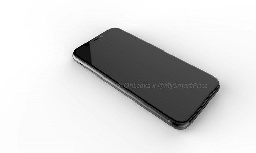 Tài khoản Twitter @Onleaks vừa chia sẻ hình ảnh thiết bị được xem là iPhone 9 với thiết kế mặt trước giống iPhone X nhưng dùng màn hình LCD giá mềm.