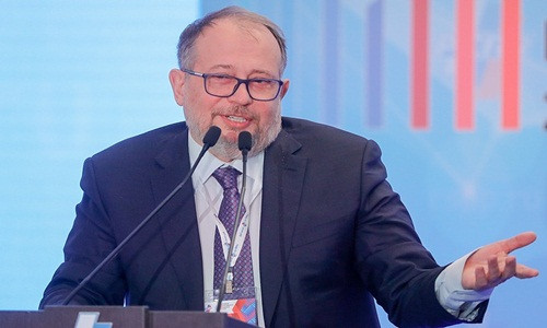 Ngoài hãng thép Novolipetsk PJSC, ông Lisin (62 tuổi) còn nắm quyền kiểm soát công ty vận tải đường sắt lớn nhất của Nga và nắm cổ phần trong một số công ty về vận tải biển, đóng tàu, và du thuyền. Ảnh: Tass.