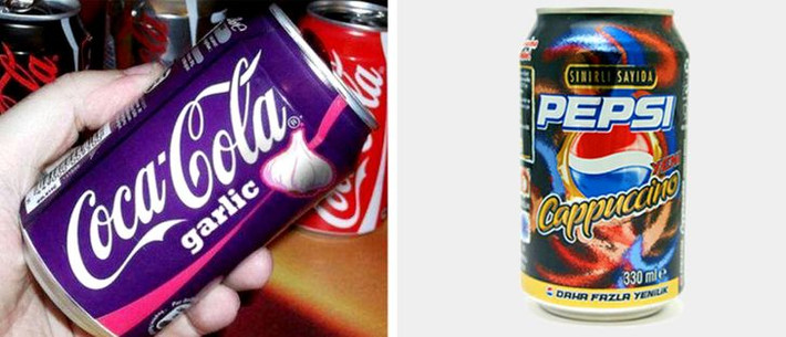 Năm 2017, hãng Coca Cola từng cho ra mắt nước ngọt có ga mang hương vị của… tỏi tại Nhật Bản khiến nhiều người phát cuồng. Nguồn ảnh: Brightside. Video: Cách làm thương hiệu của doanh nghiệp người Việt. Nguồn: VTC1