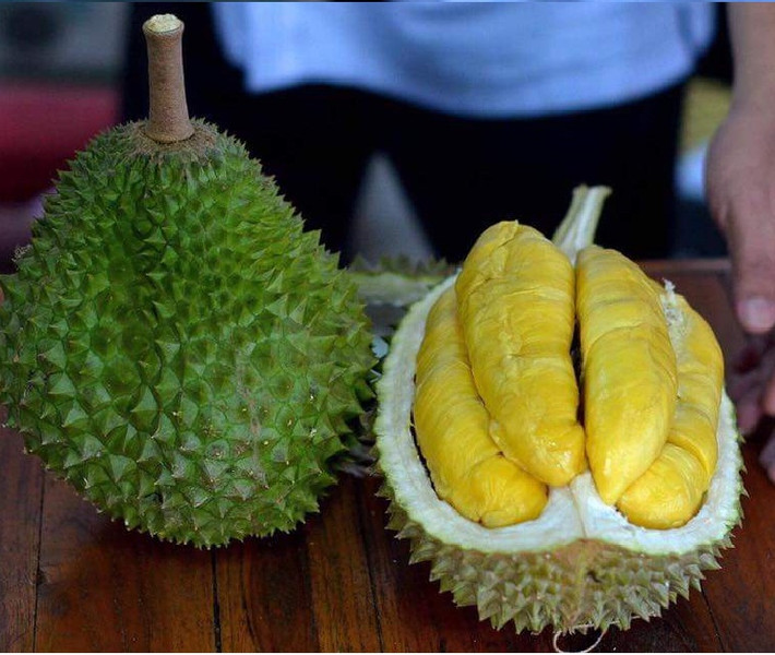Ở Malaysia, giá sầu riêng Musang King khoảng 15 USD/kg, tương đương hơn 300.000 đồng. Ảnh: Facebook