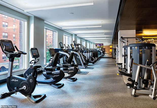 Phòng tập gym.