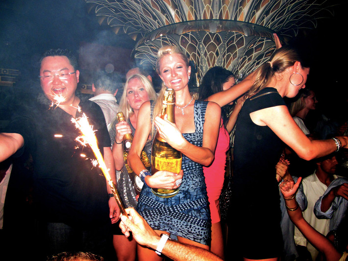 Những bữa tiệc mà Jho Low tổ chức đều có sự góp mặt của các ngôi sao nổi tiếng như Leonardo DiCaprio, Pharrell Williams, Swizz Beatz, Paris Hilton, Kim Kardashian và Kanye West. Ảnh: Newyorktimes.