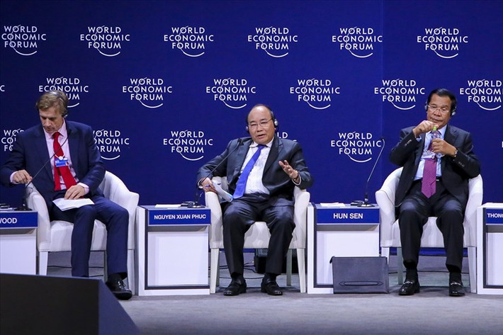Thủ tướng Nguyễn Xuân Phúc cho rằng Mekong là một bộ phận của ASEAN và do đó cần thống nhất trong một sự đa dạng. Ảnh: Lao động.