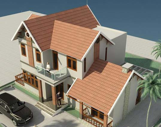 Kiểu nhà mặt phố cho cái nhìn đẳng cấp, quyến rũ bởi phong cách độc đáo. Ảnh: 10nhadep.