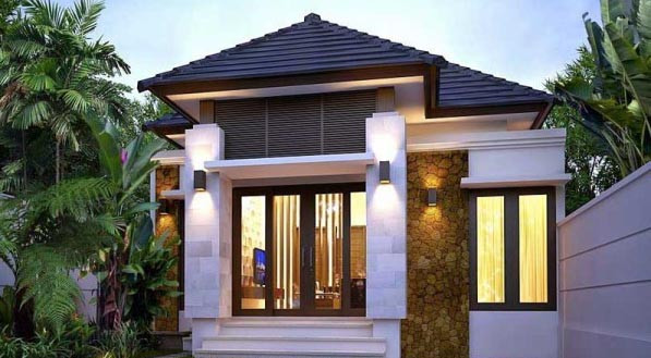 Nhà cấp 4 hiện đại được thiết kế đơn giản nhưng vẫn mang đậm nét đẹp và toát lên được nét sang trọng. Ảnh: Vtkong.